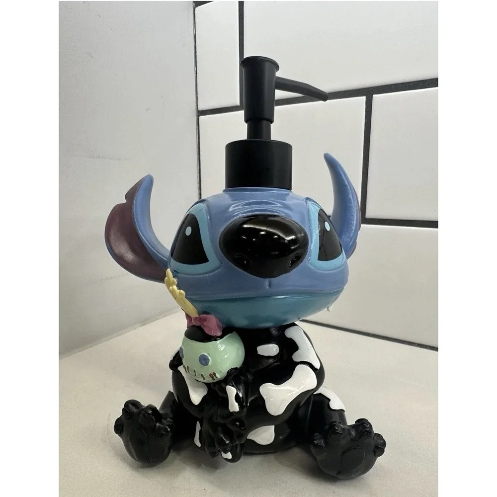New Disney's Stitch Lilo's Scrump Doll Lotion Or Hand Soap Halloween Skeleton